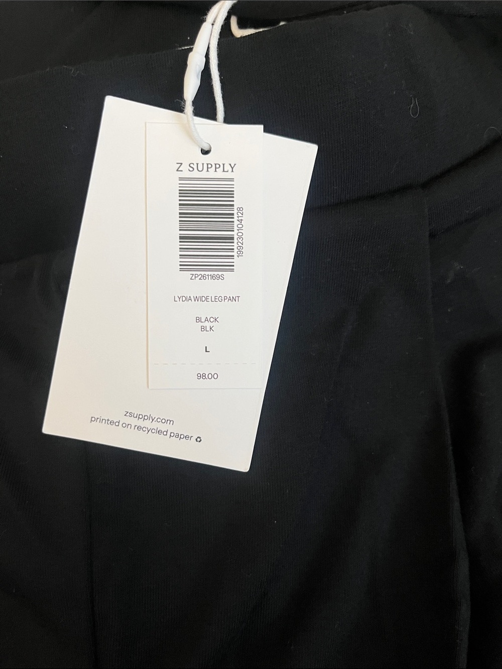 NWT Z Supply Lydia Wide Leg Pant - Picture 5 of 5